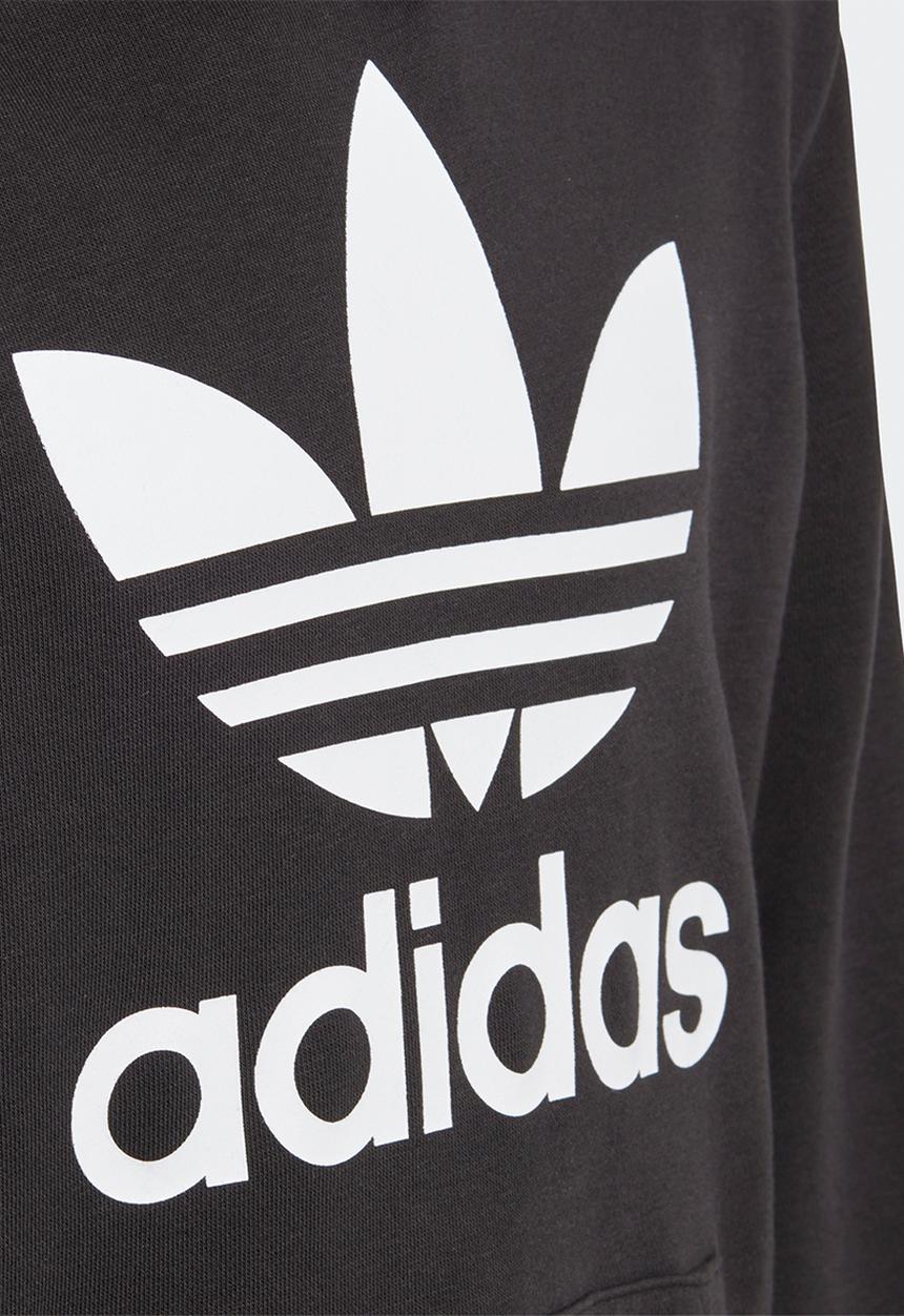 adidas Originals - Trefoil hoodie - black & white