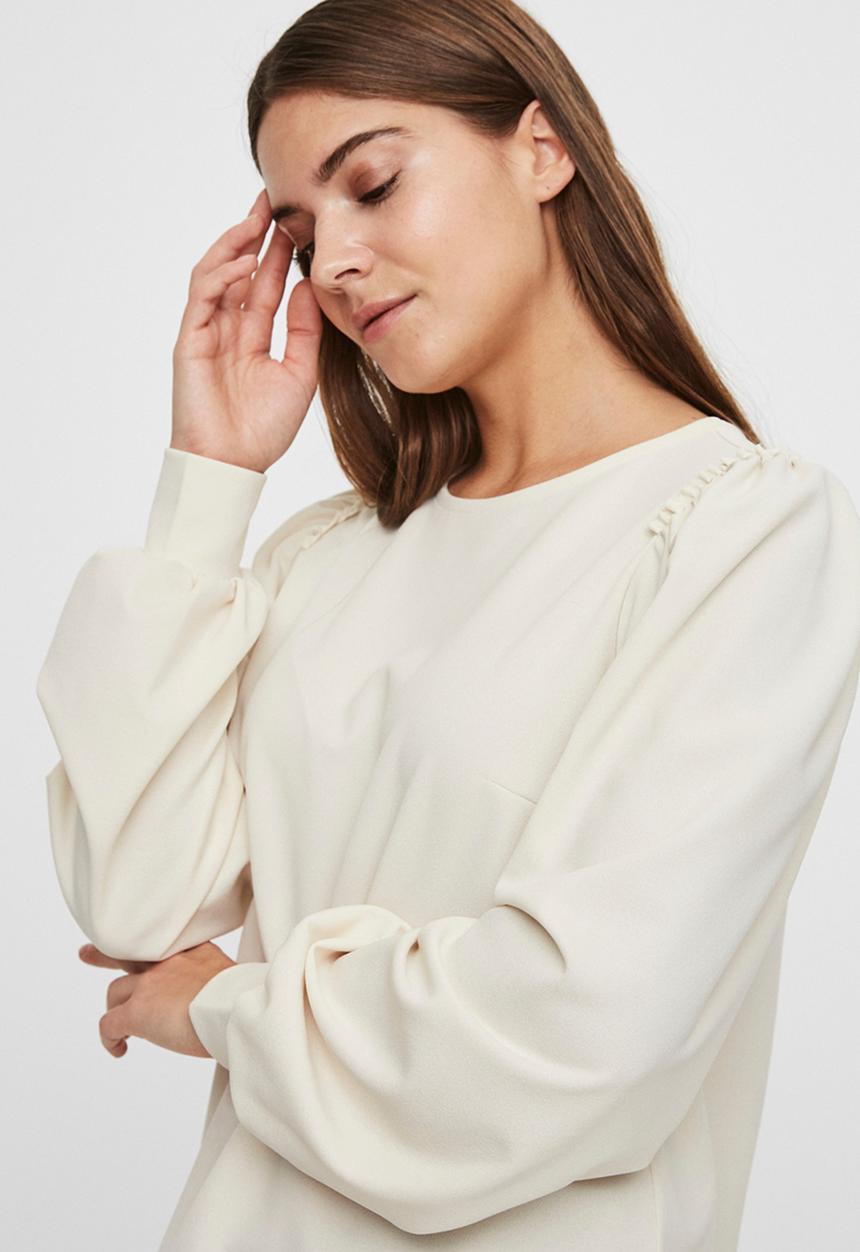 Vero Moda - Maria long sleeve top - birch