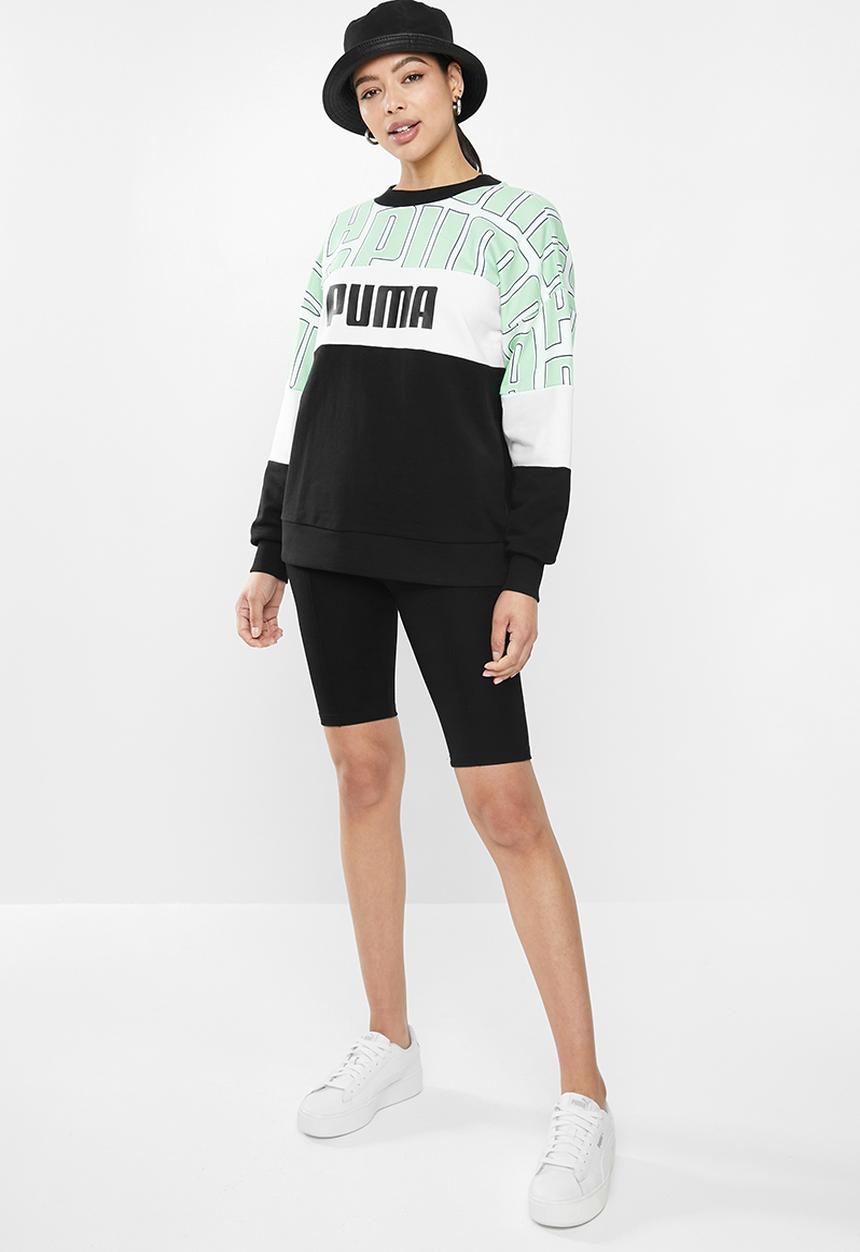 PUMA - Long sleeve crew - green