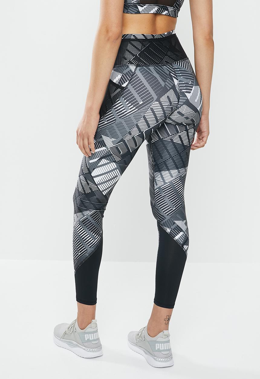 PUMA - Be bold 7/8 tight - white & black