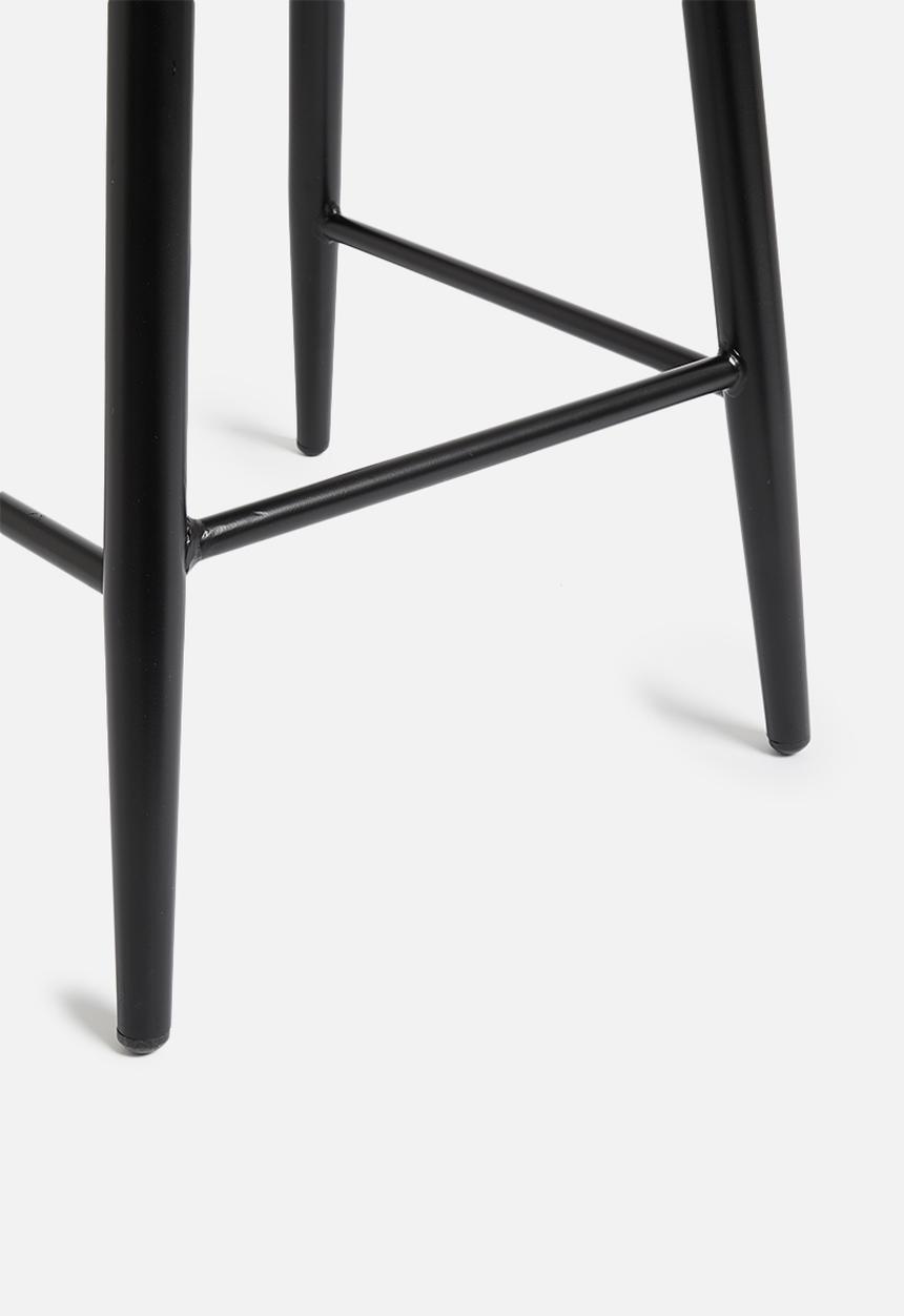 Sixth Floor - Felix counter stool - black