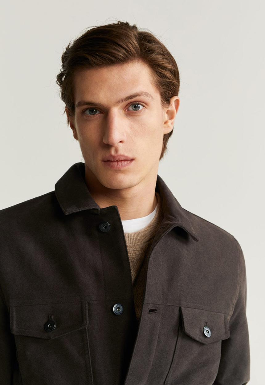 MANGO - Nico6 jacket - brown