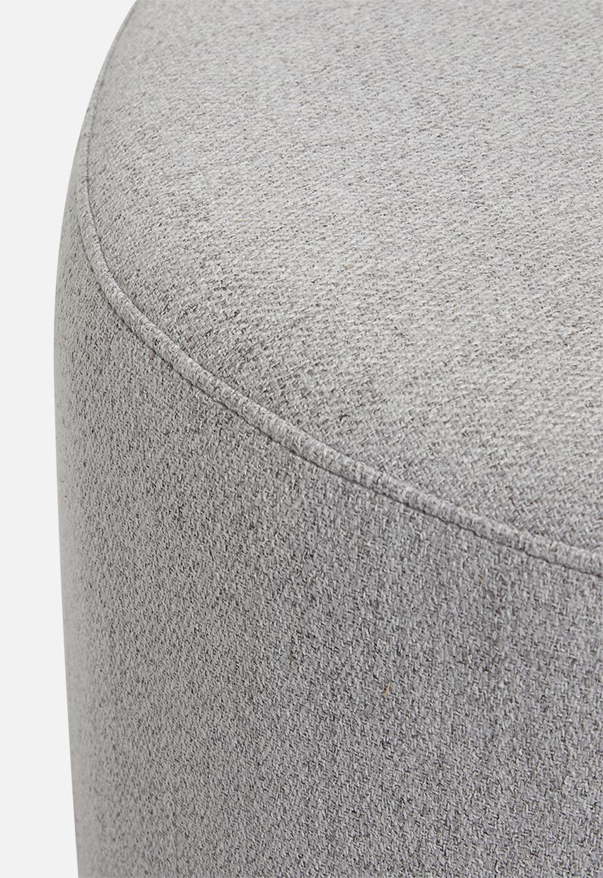 Sixth Floor - Alder large ottoman - grey