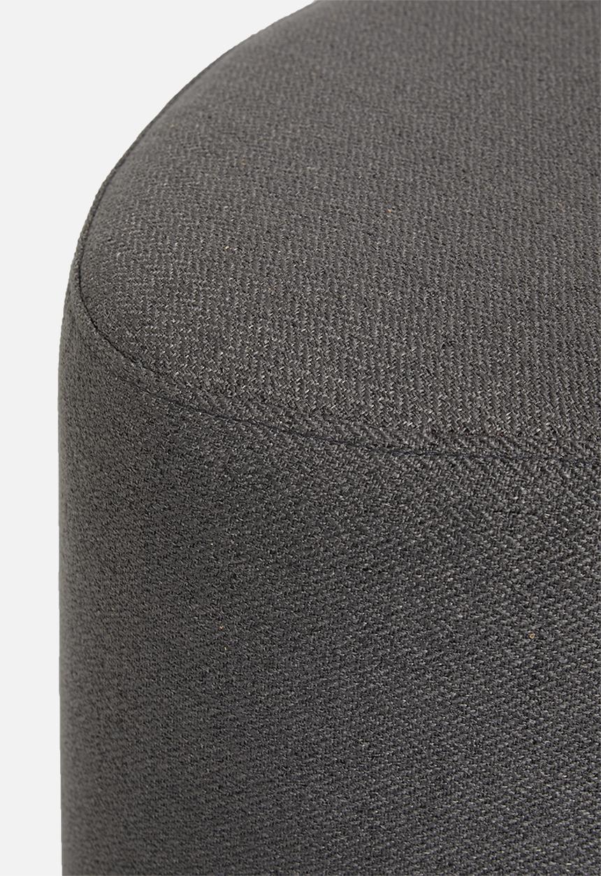 Sixth Floor - Alder small ottoman - grey