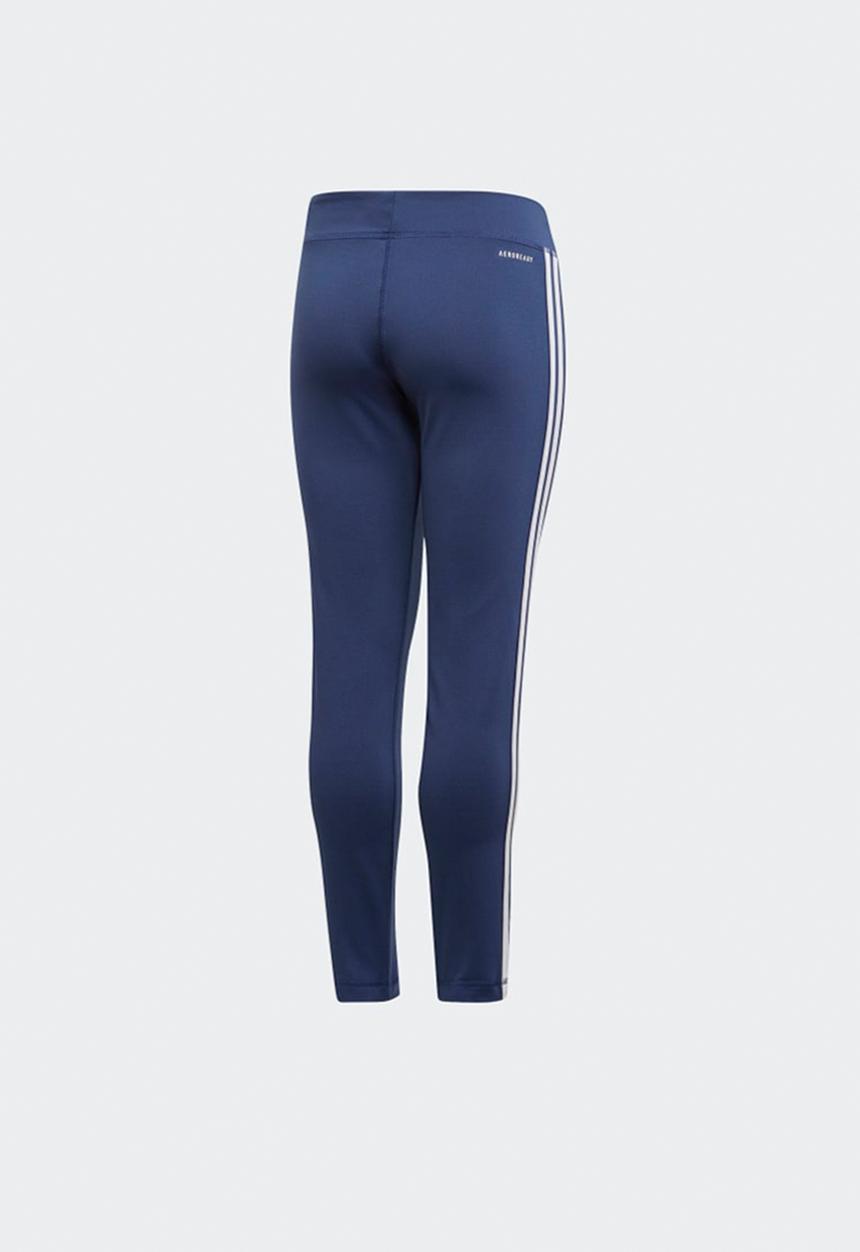 adidas Performance - 3 stripe leggings - blue