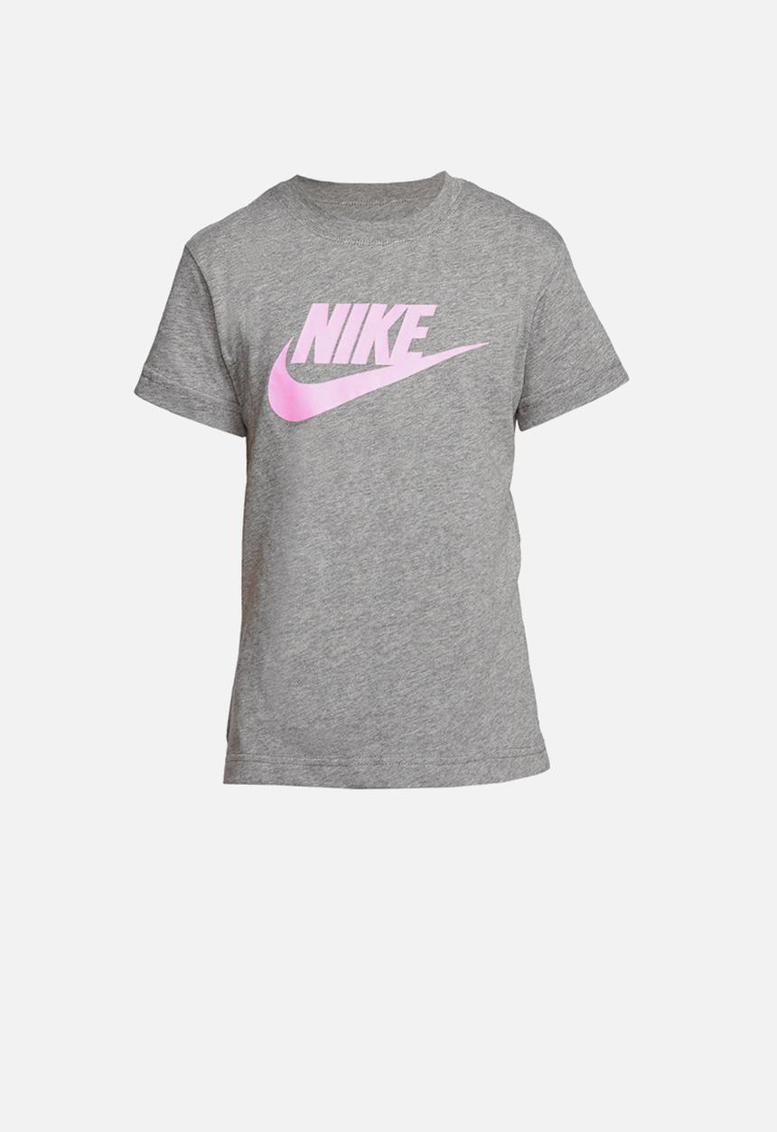 Nike - Basic futura tee - grey & pink