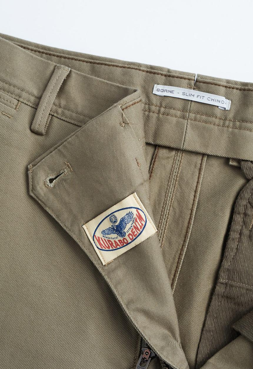 MANGO - Borne6 trousers - beige & khaki