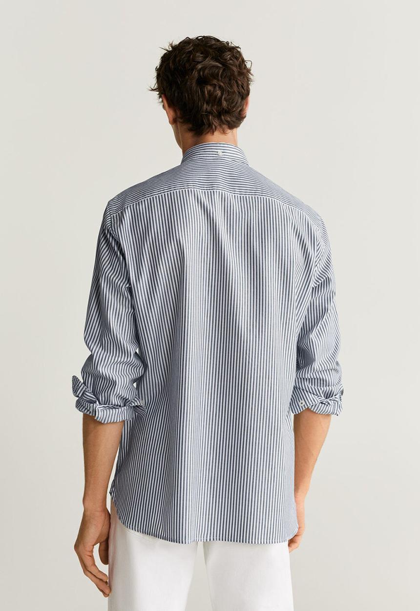 MANGO - Kodak shirt - navy