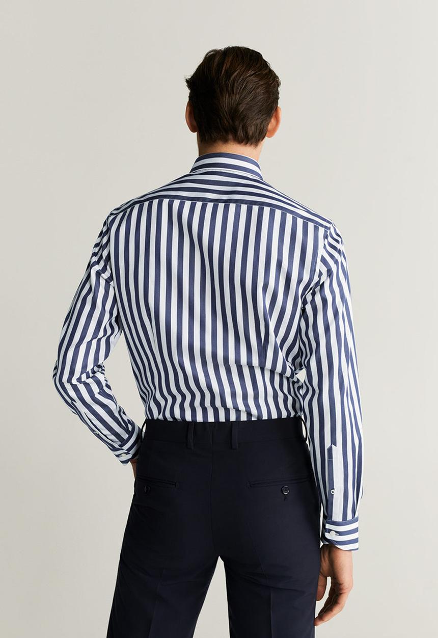 MANGO - Roca shirt - pastel grey