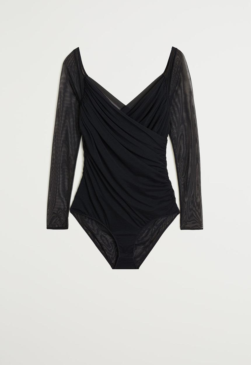 MANGO - Shape pia - black