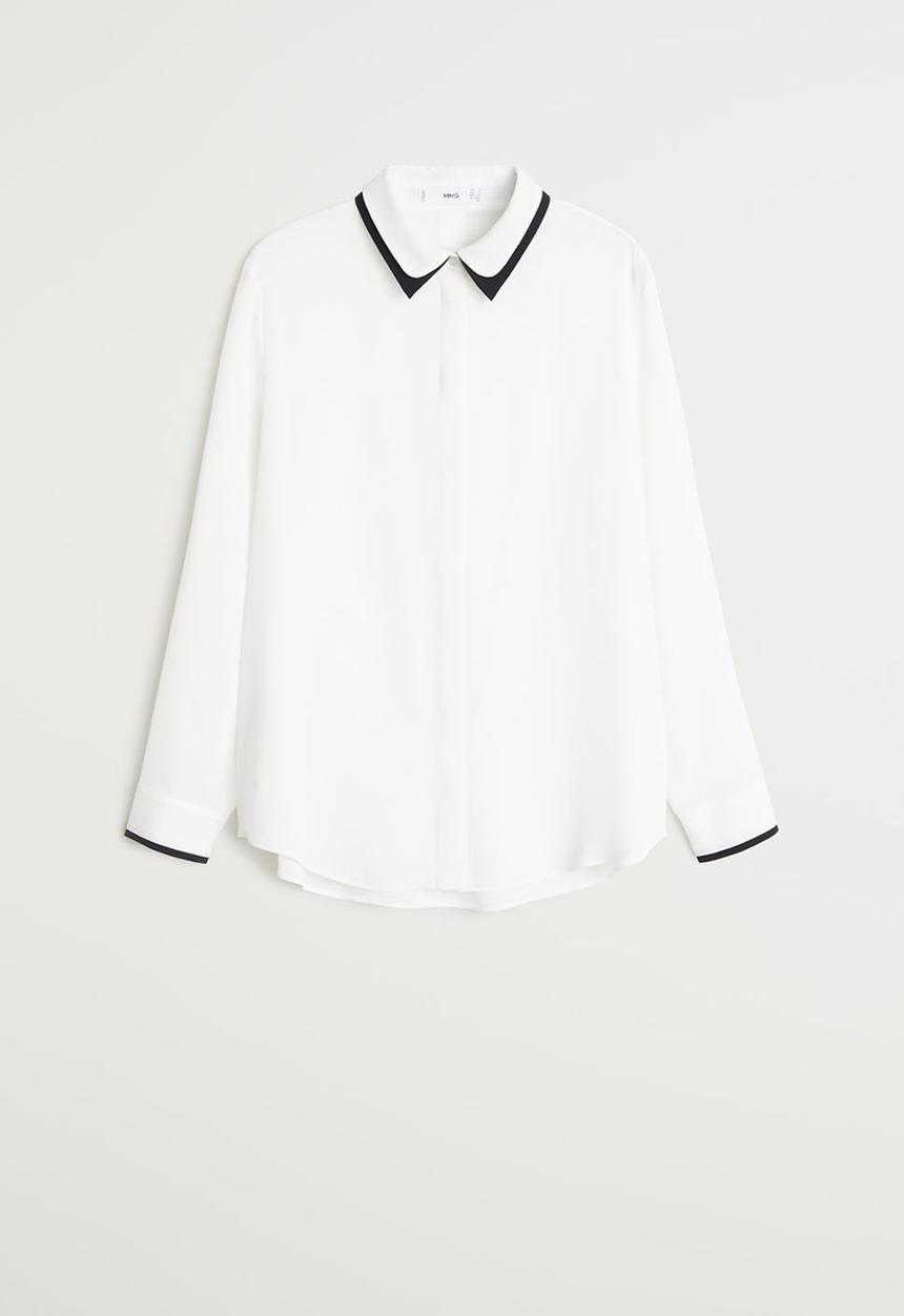 MANGO - Shirt nerita - white