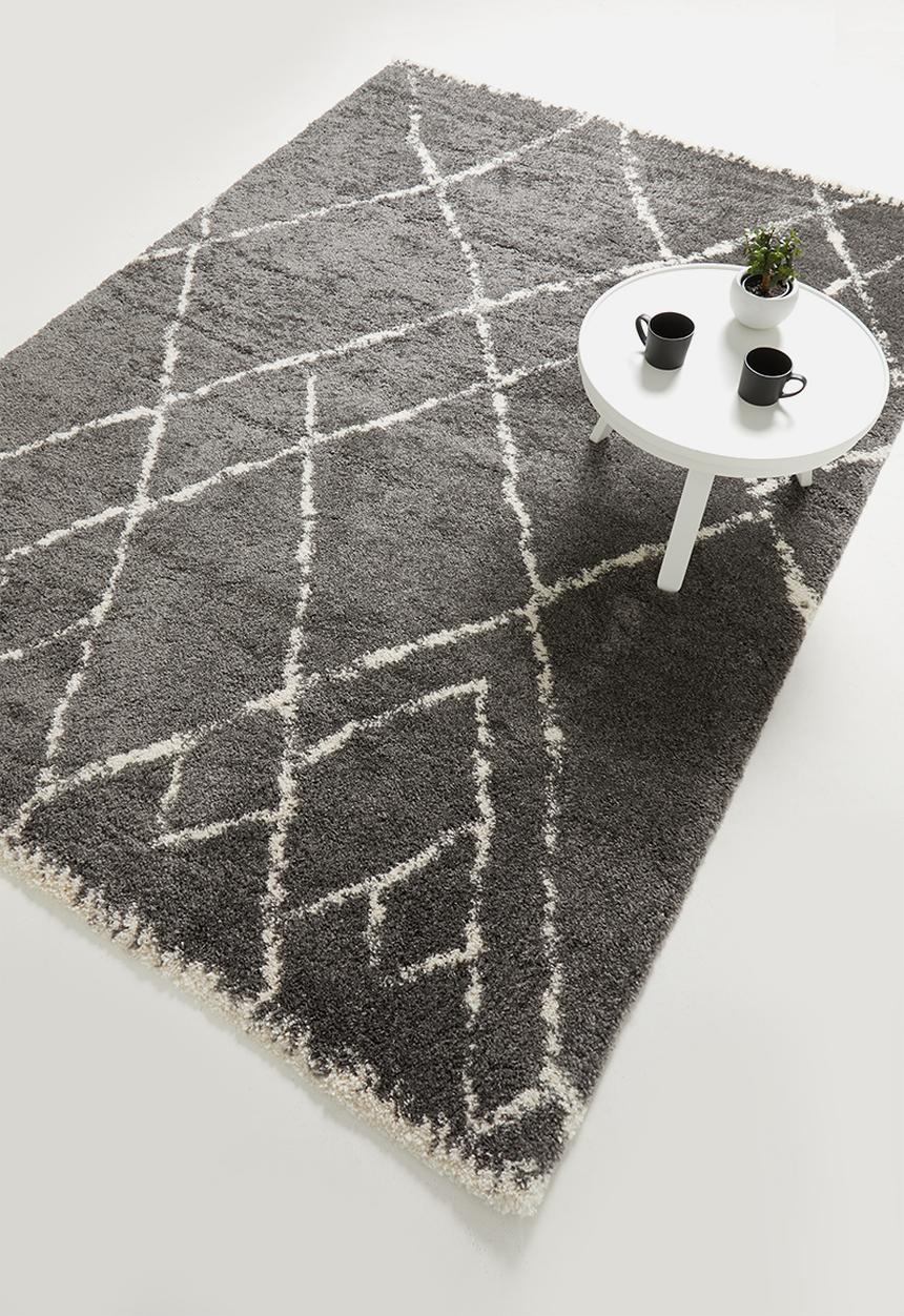 Fotakis - Royal nomadic shaggy rug - grey triangles