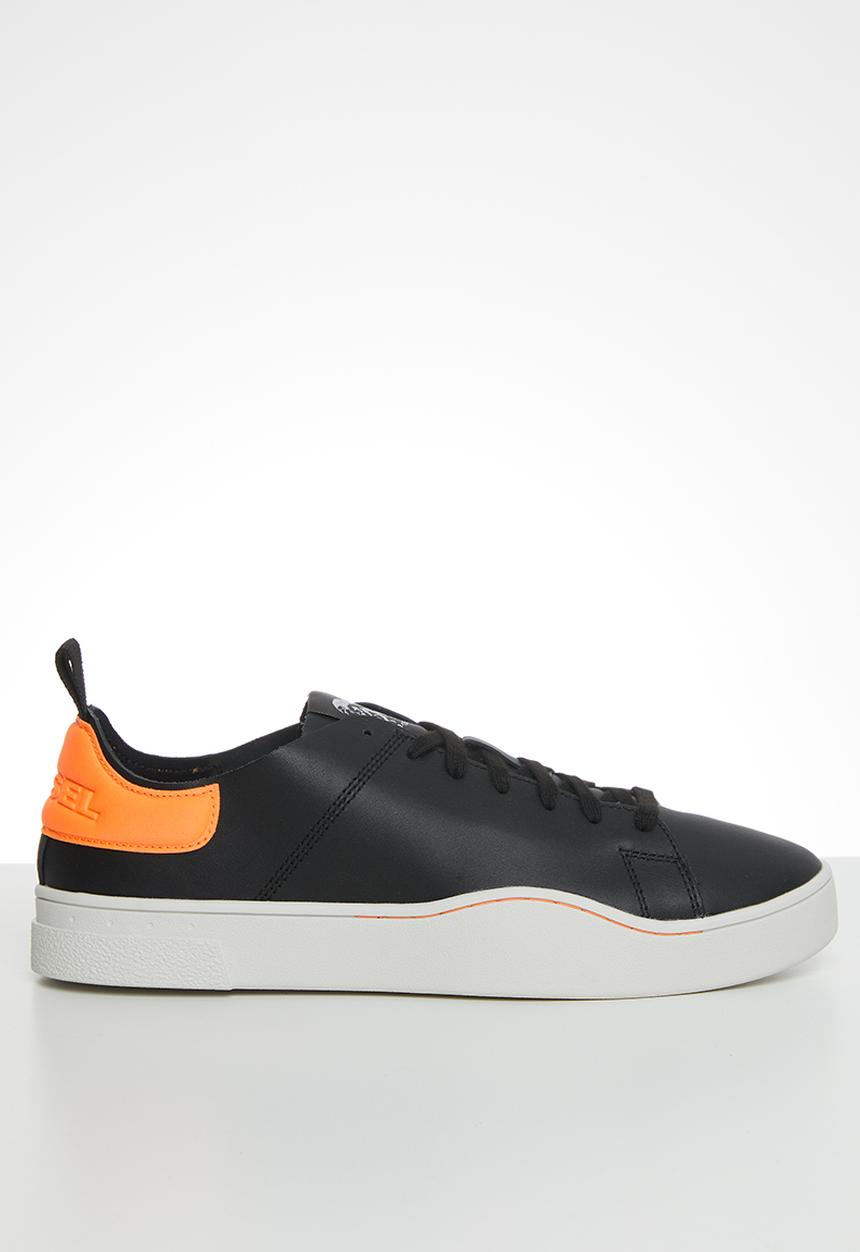 Diesel  - S-clever ls - black & orange fluo