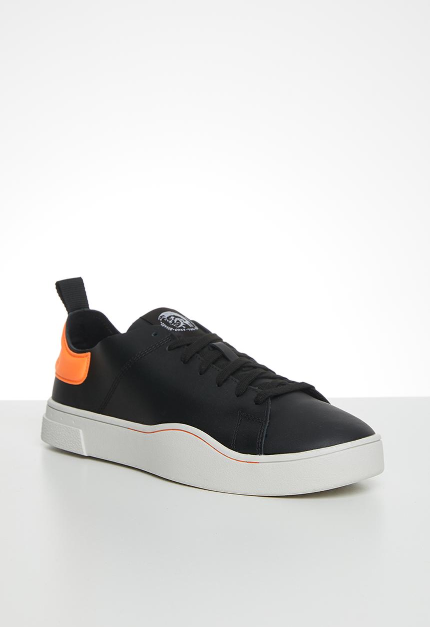 Diesel  - S-clever ls - black & orange fluo