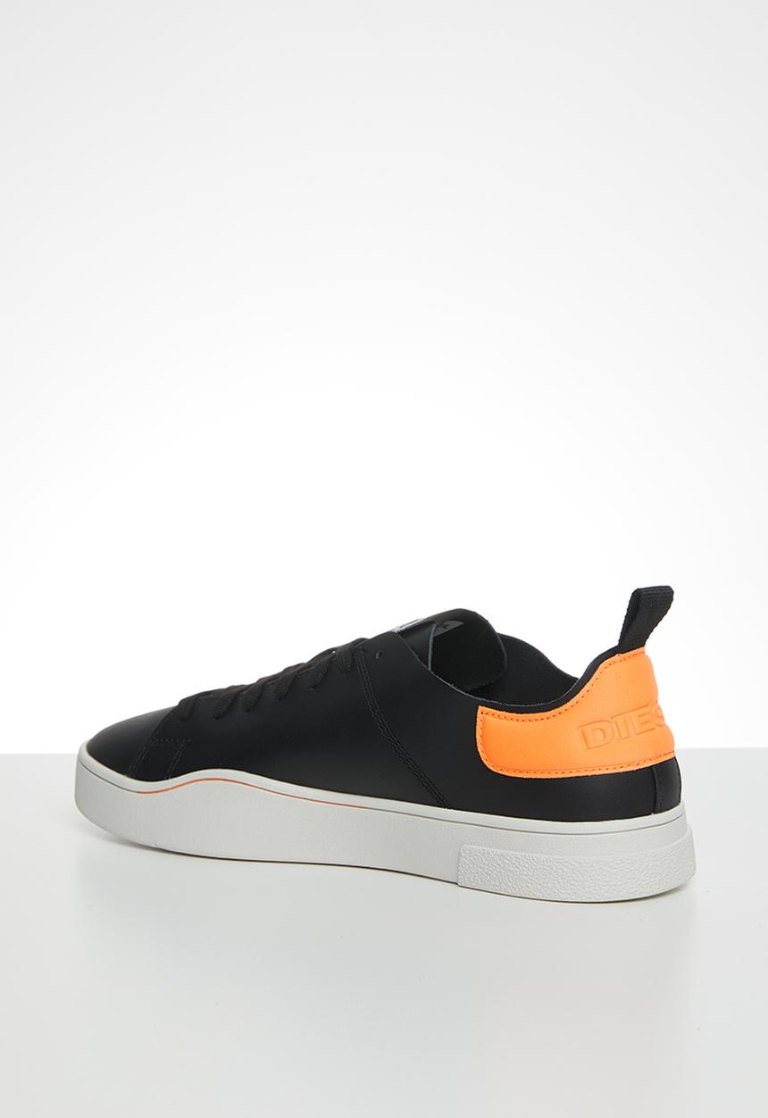 Diesel  - S-clever ls - black & orange fluo