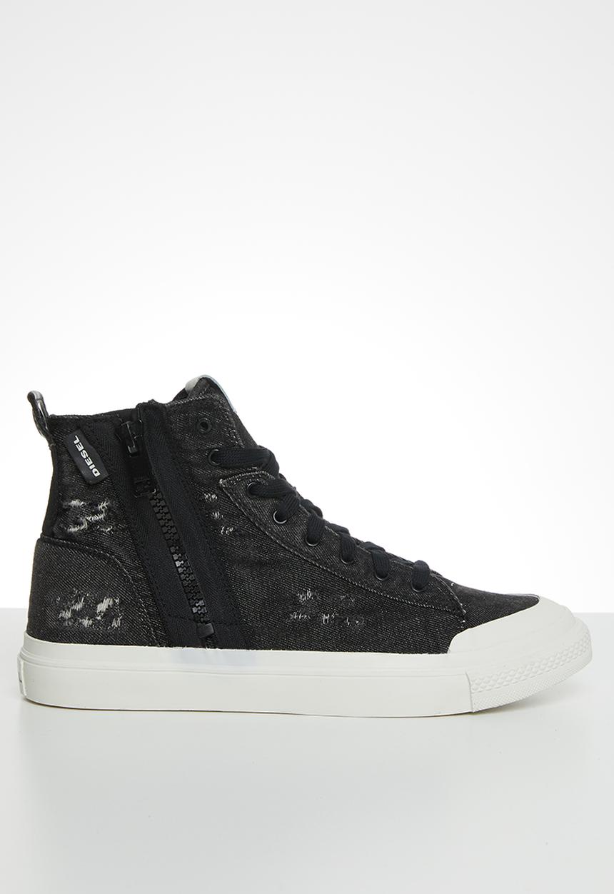 Diesel  - S-astico mid zip - black