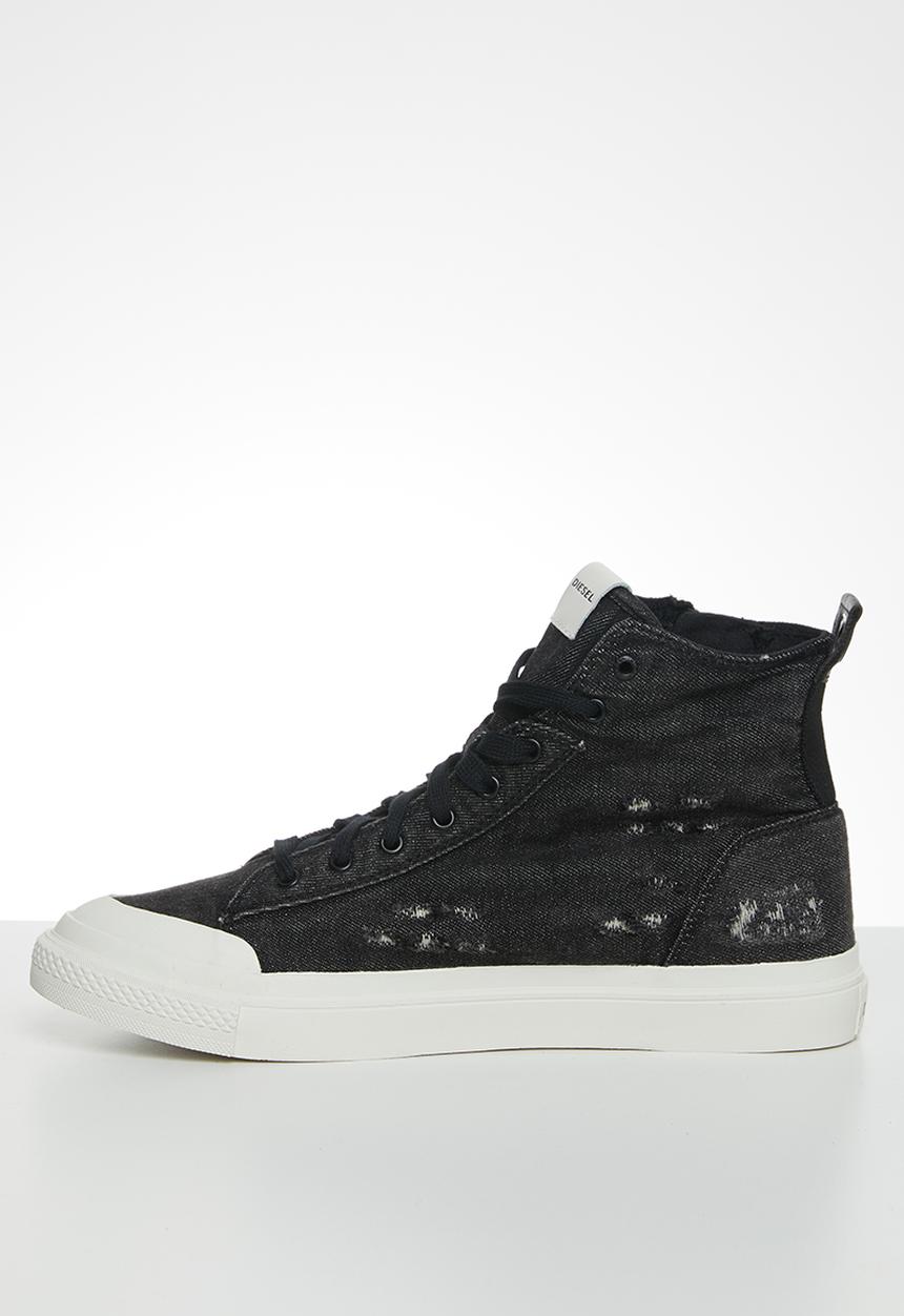 Diesel  - S-astico mid zip - black