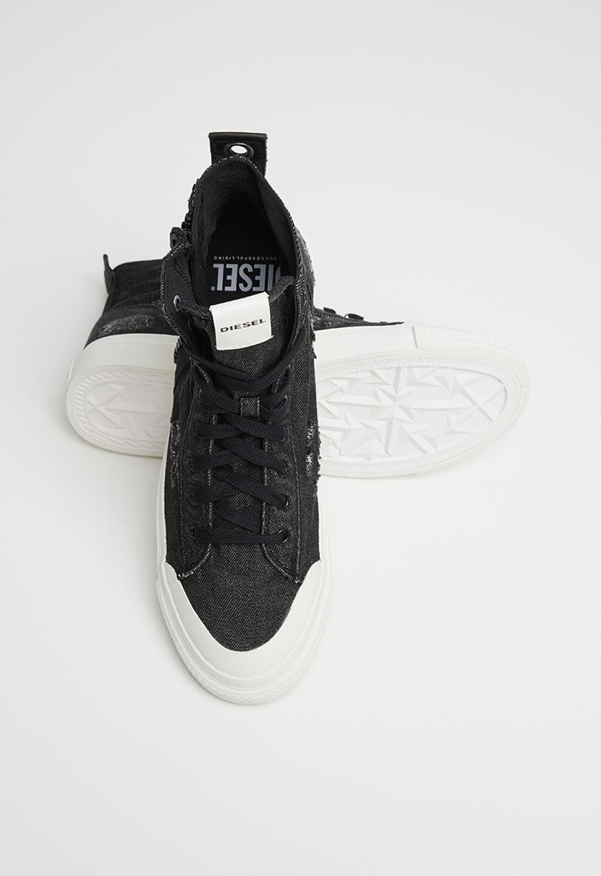 Diesel  - S-astico mid zip - black