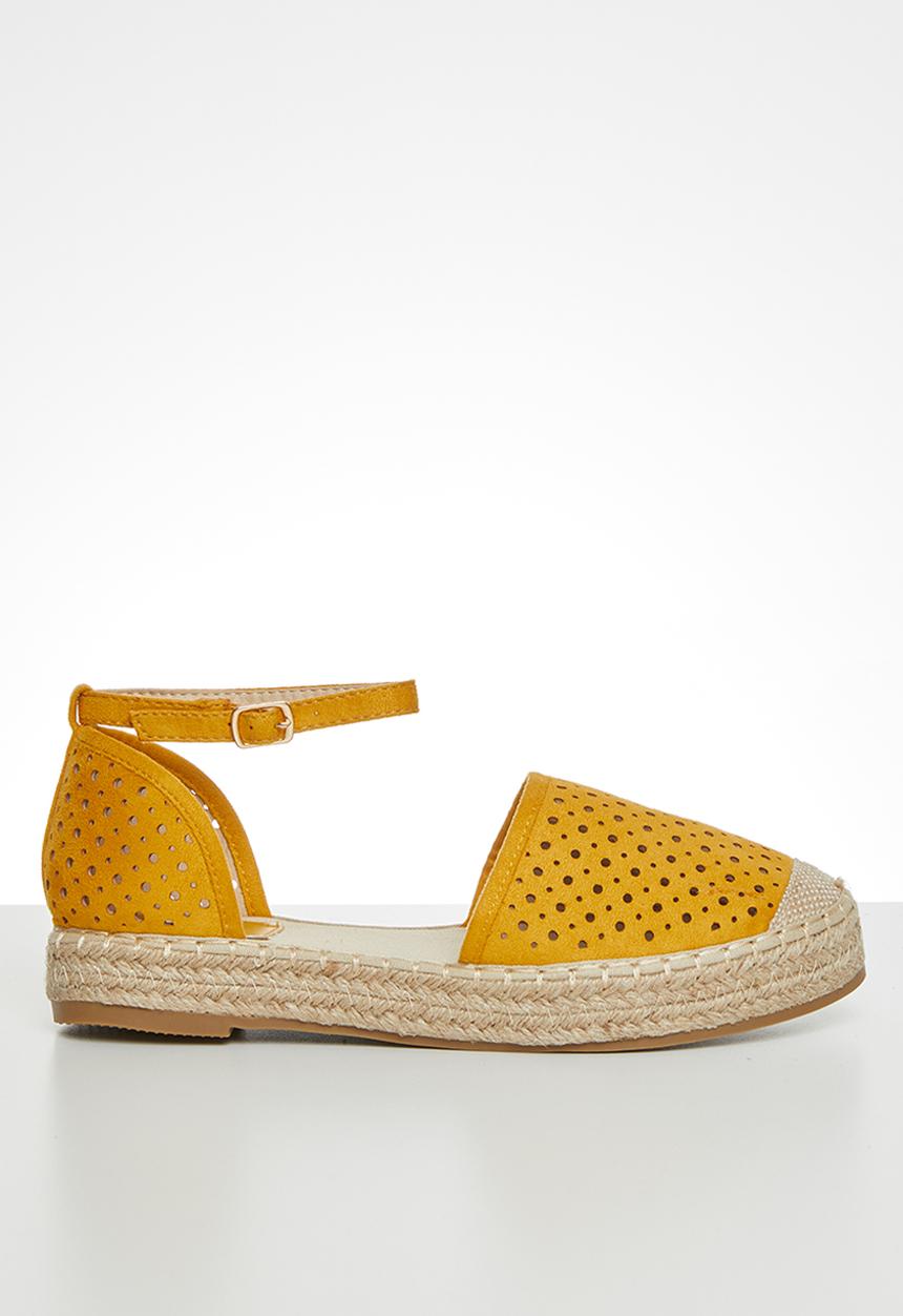 Footwork - Oaklynn espadrille - yellow