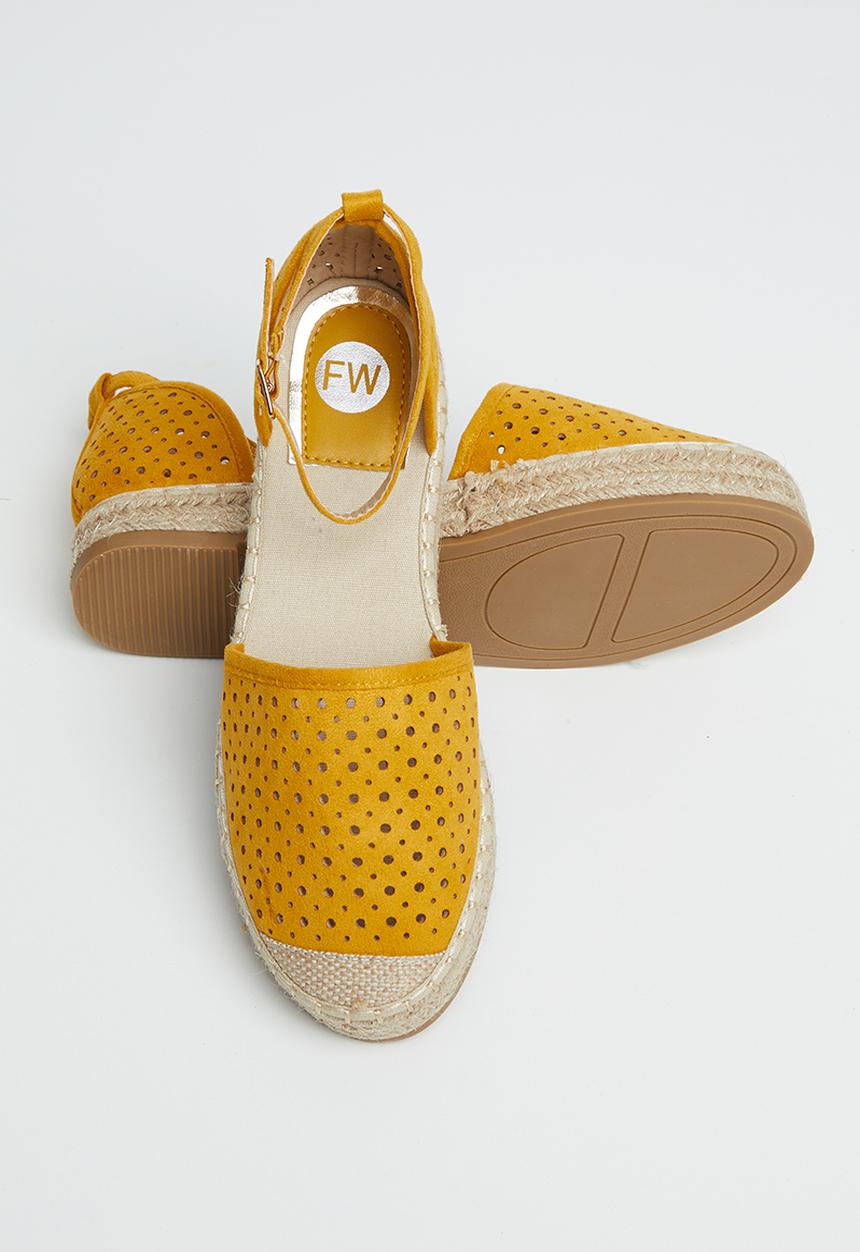 Footwork - Oaklynn espadrille - yellow