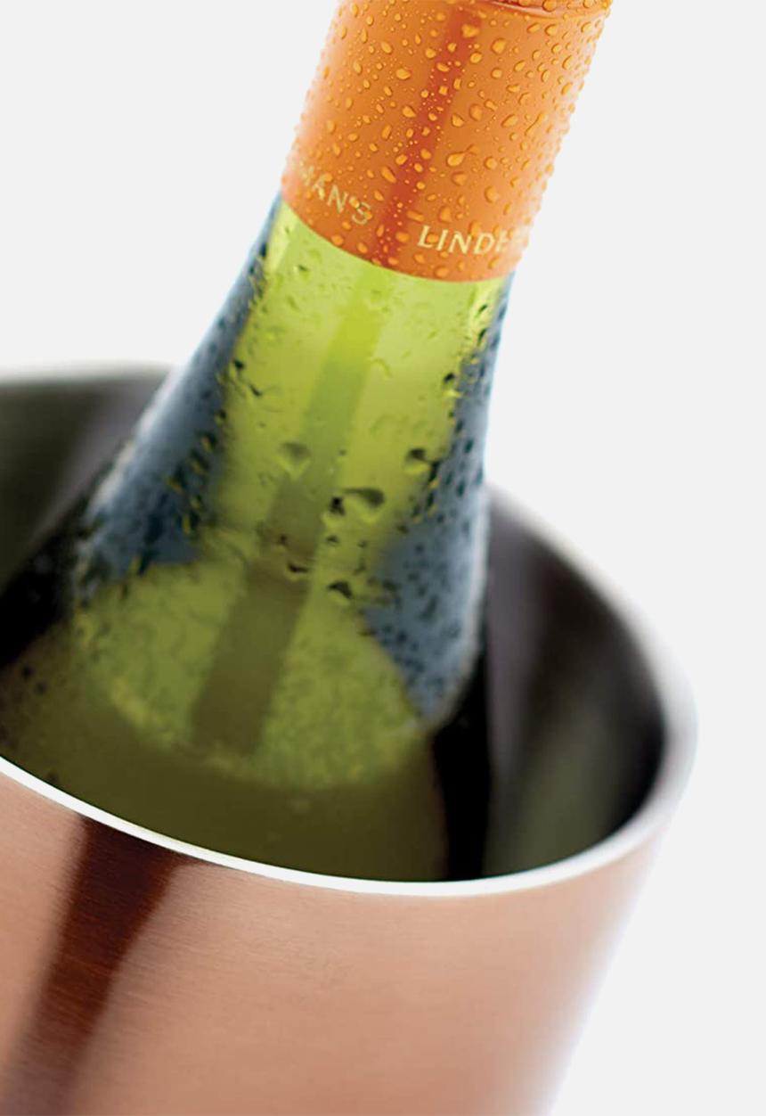 Kitchen Craft - Double walled wine cooler - copper