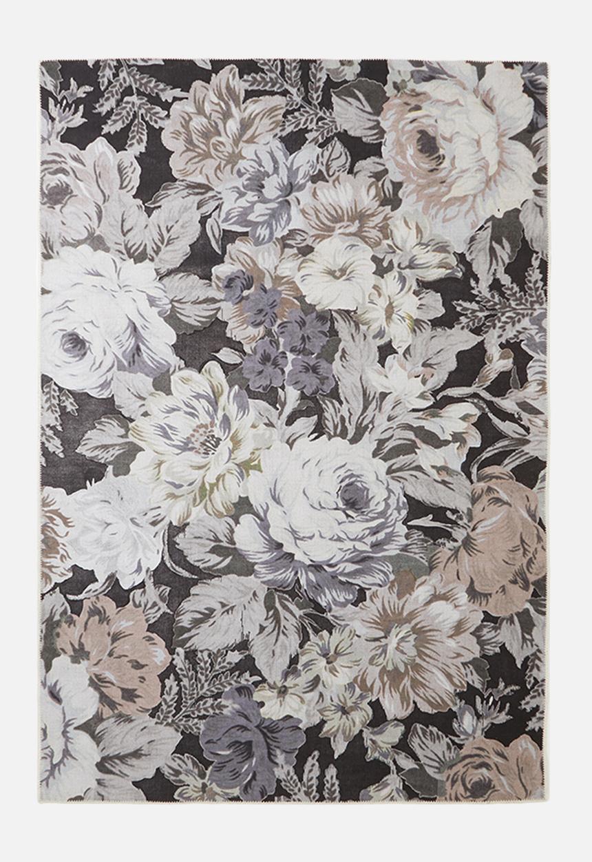 Hertex Haus - Floral muted rug - multi