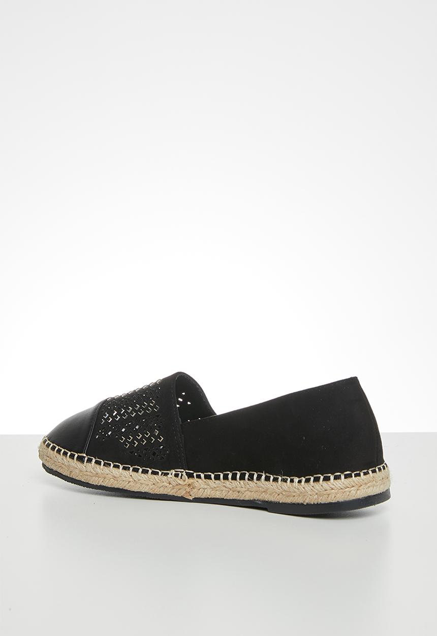 Footwork - Mika espadrille - black