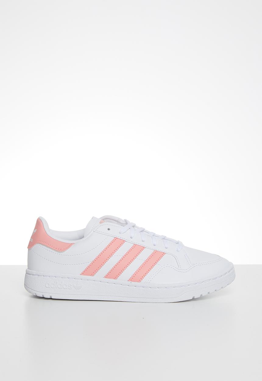 adidas Originals - Team court junior - ftwr white/glory pink/core black