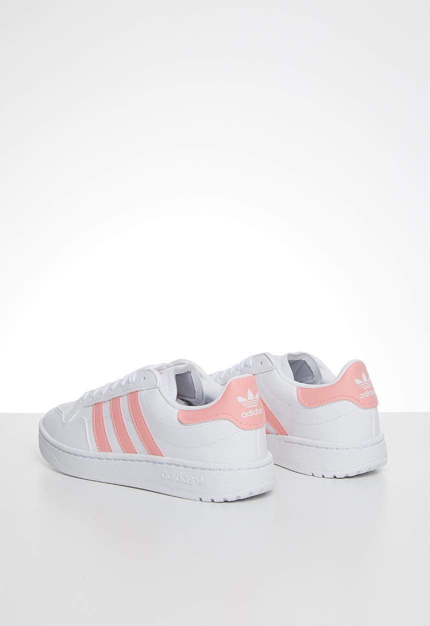 adidas Originals - Team court junior - ftwr white/glory pink/core black