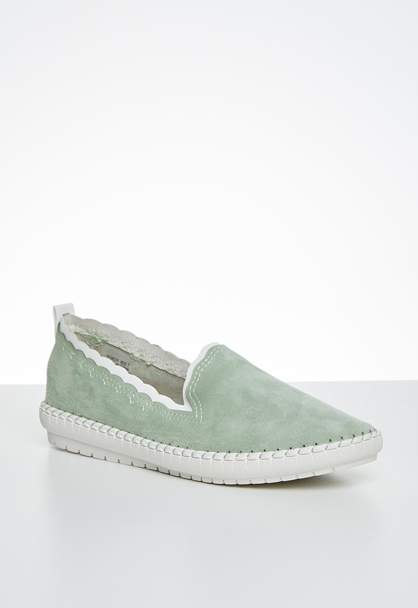 Butterfly Feet - Remedy slip-on - green
