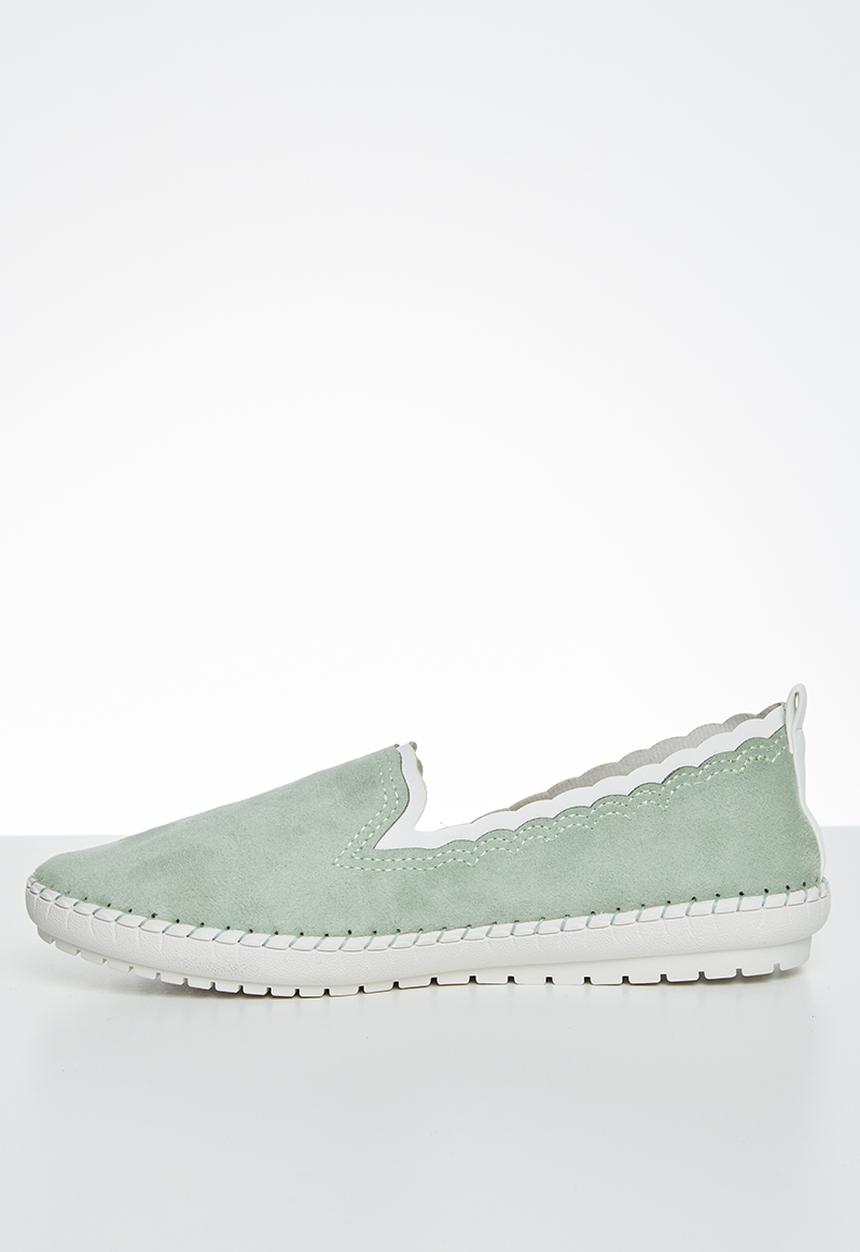 Butterfly Feet - Remedy slip-on - green