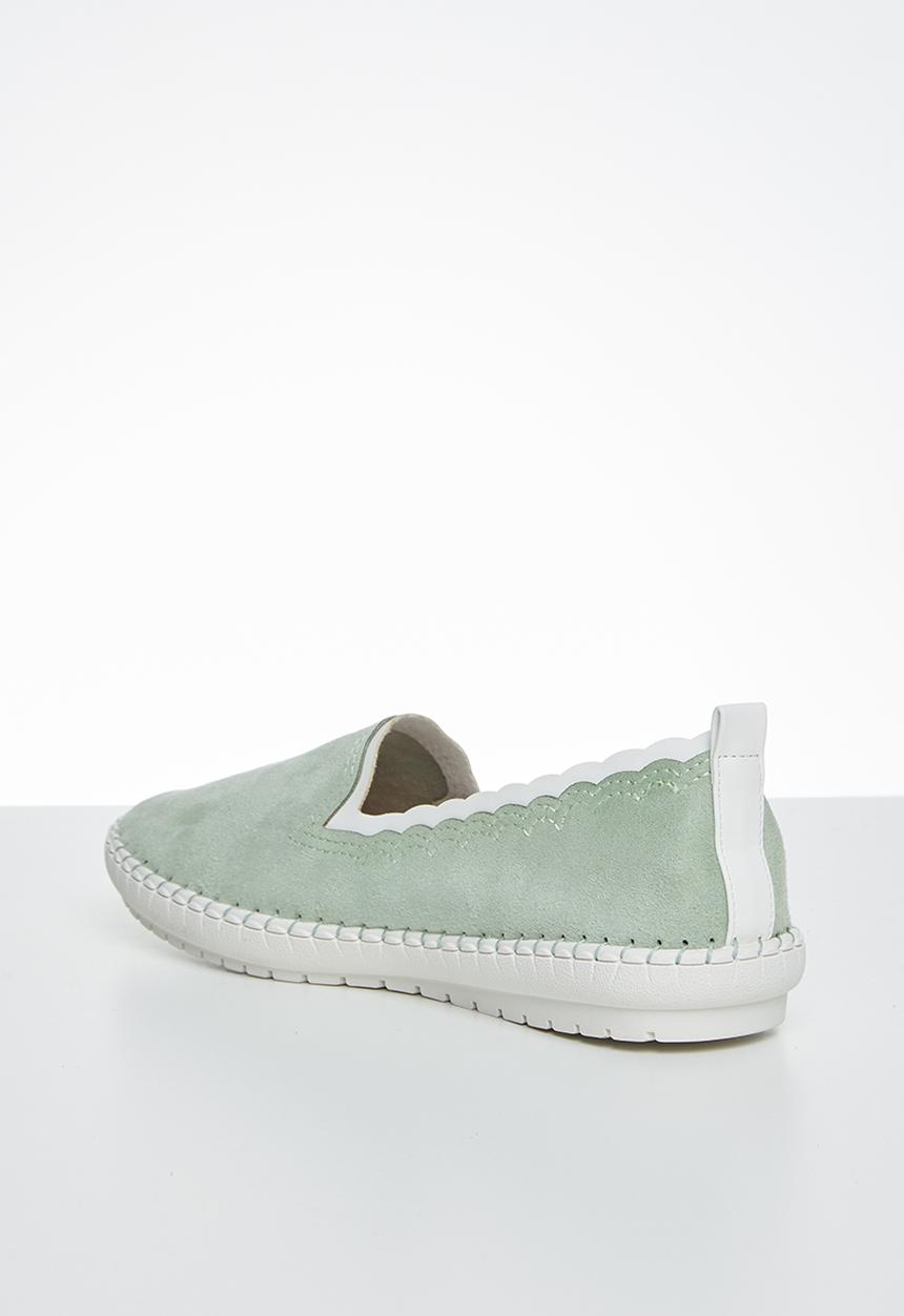 Butterfly Feet - Remedy slip-on - green