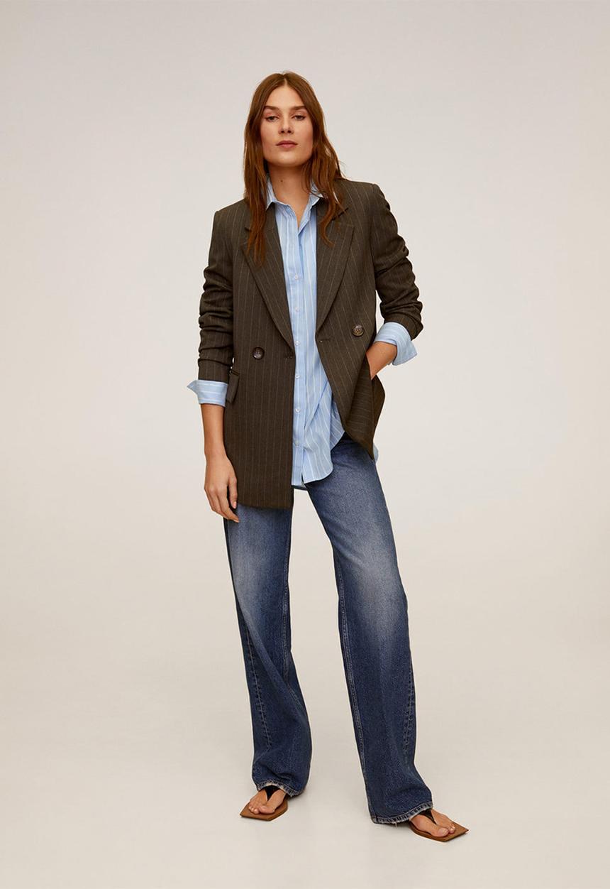 MANGO - Shirt jason - blue