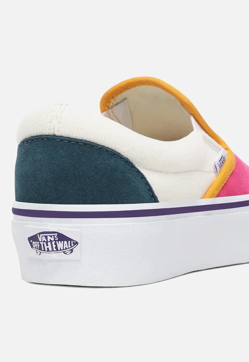 Vans - Classic Slip-On - (mini cord) multi/true white