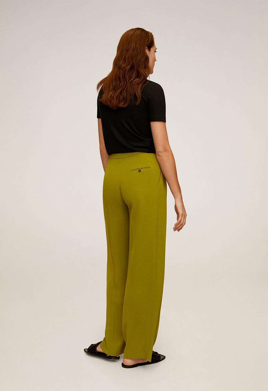 MANGO - T-shirt ribor - black