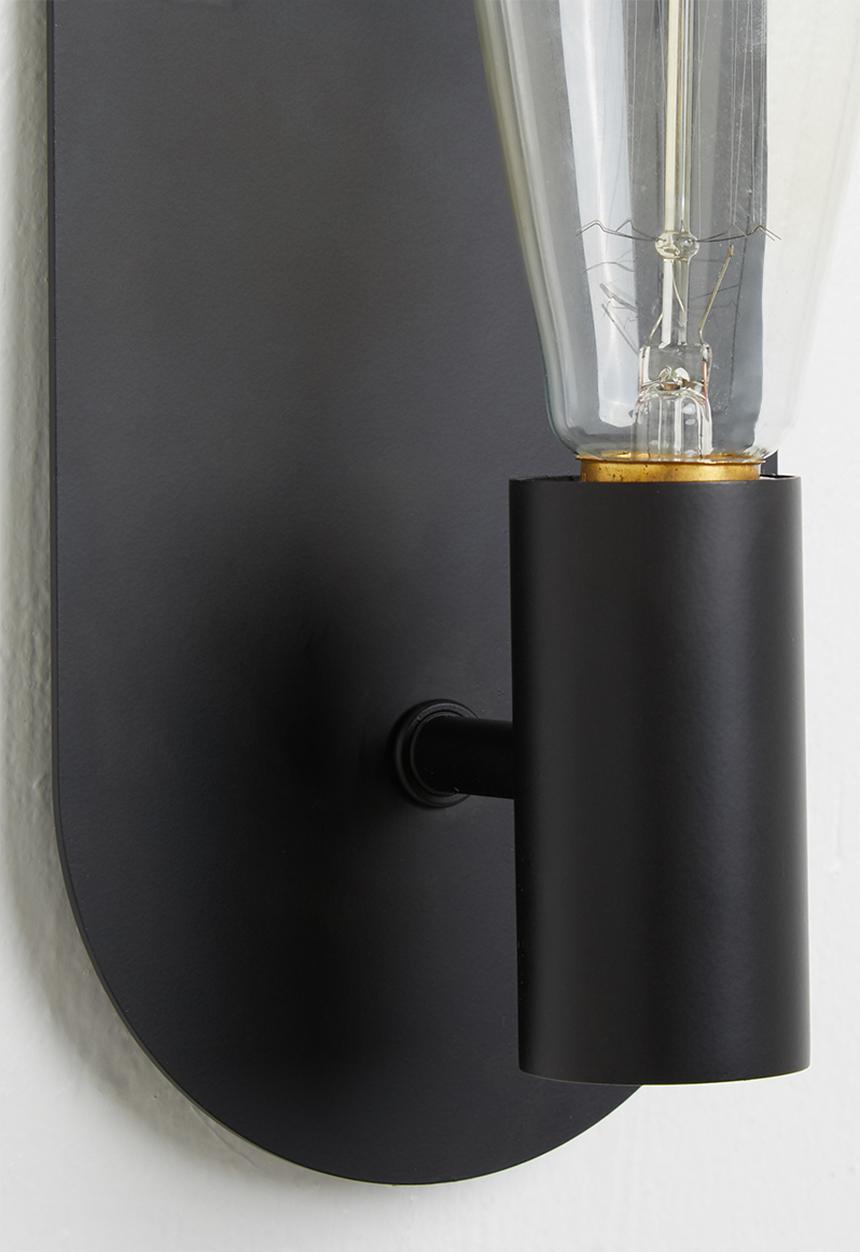 Sixth Floor - Kim wall light - black
