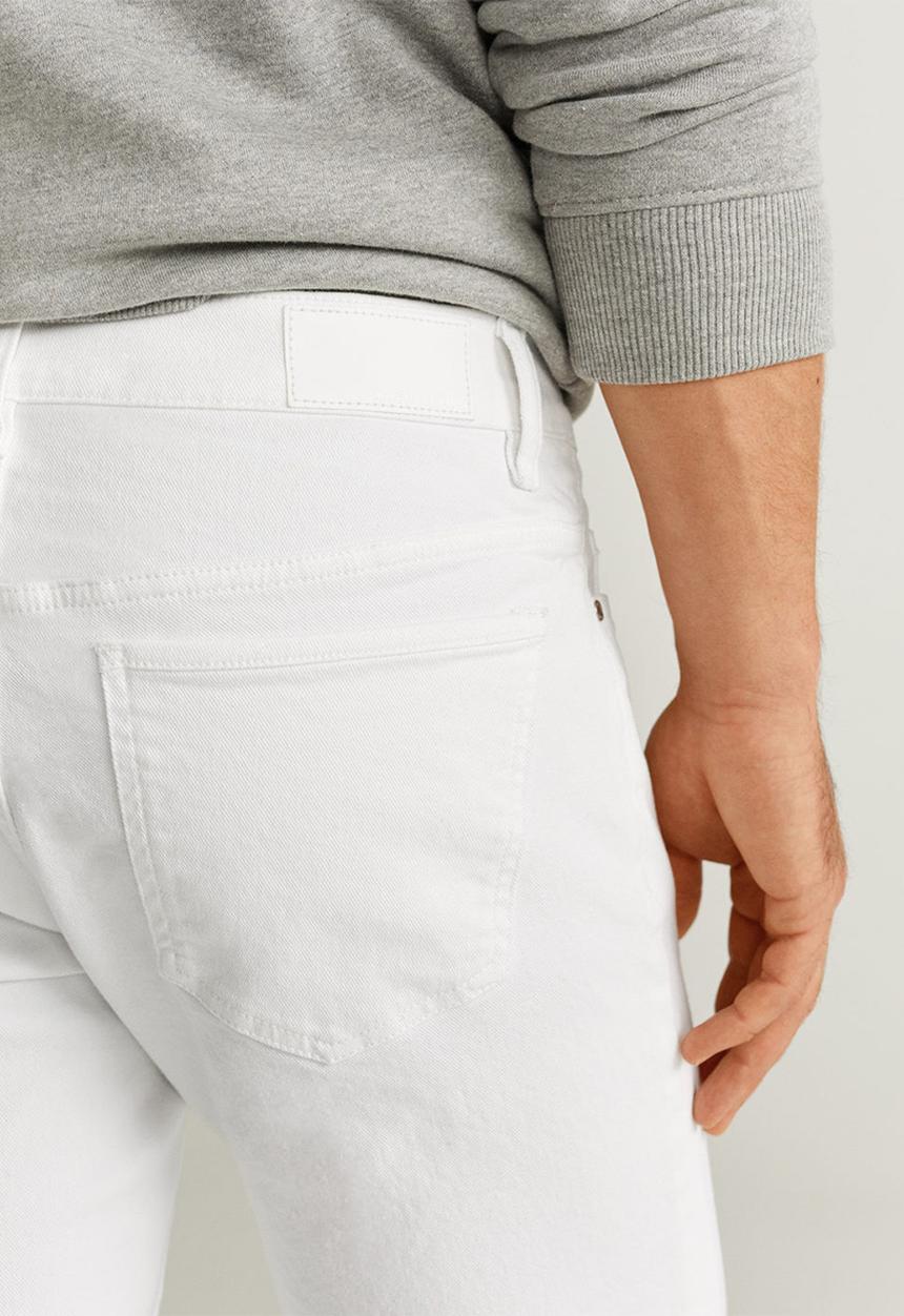 MANGO - Jan jeans - white
