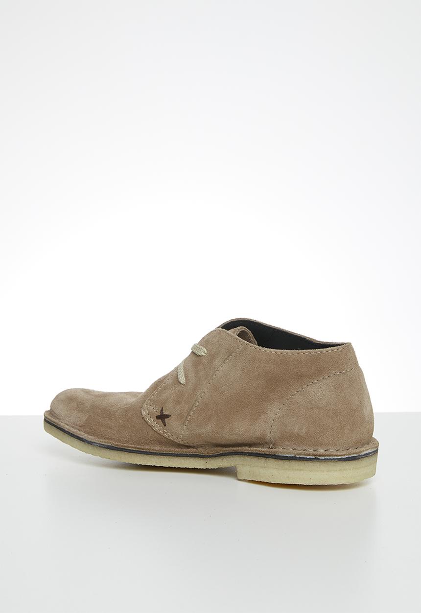 Grasshoppers - Grasshoppers hudson - lux suede mushroom