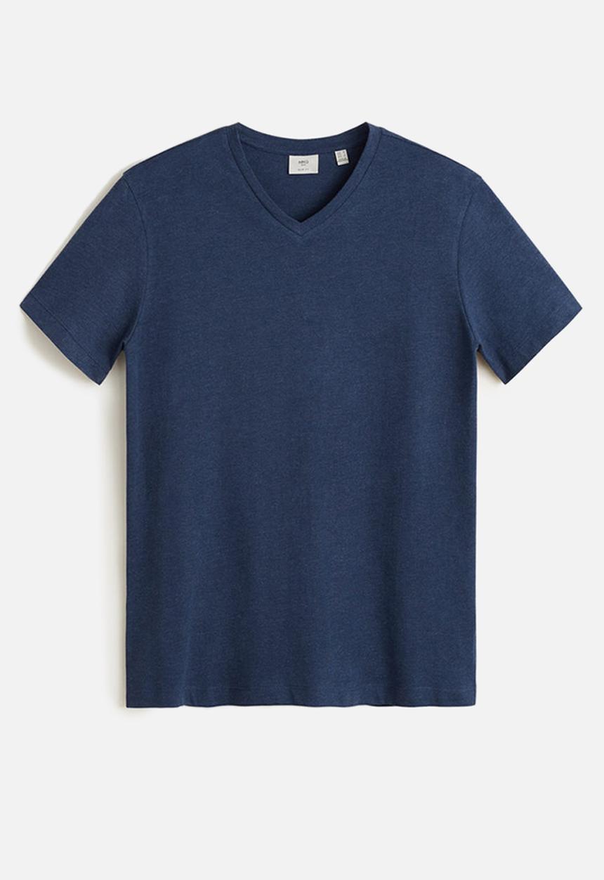 MANGO - Chelsea T-shirt - navy