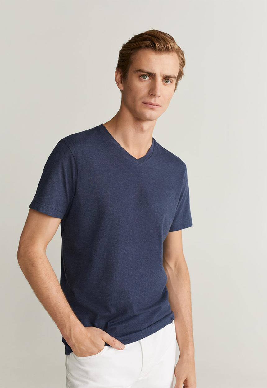 MANGO - Chelsea T-shirt - navy