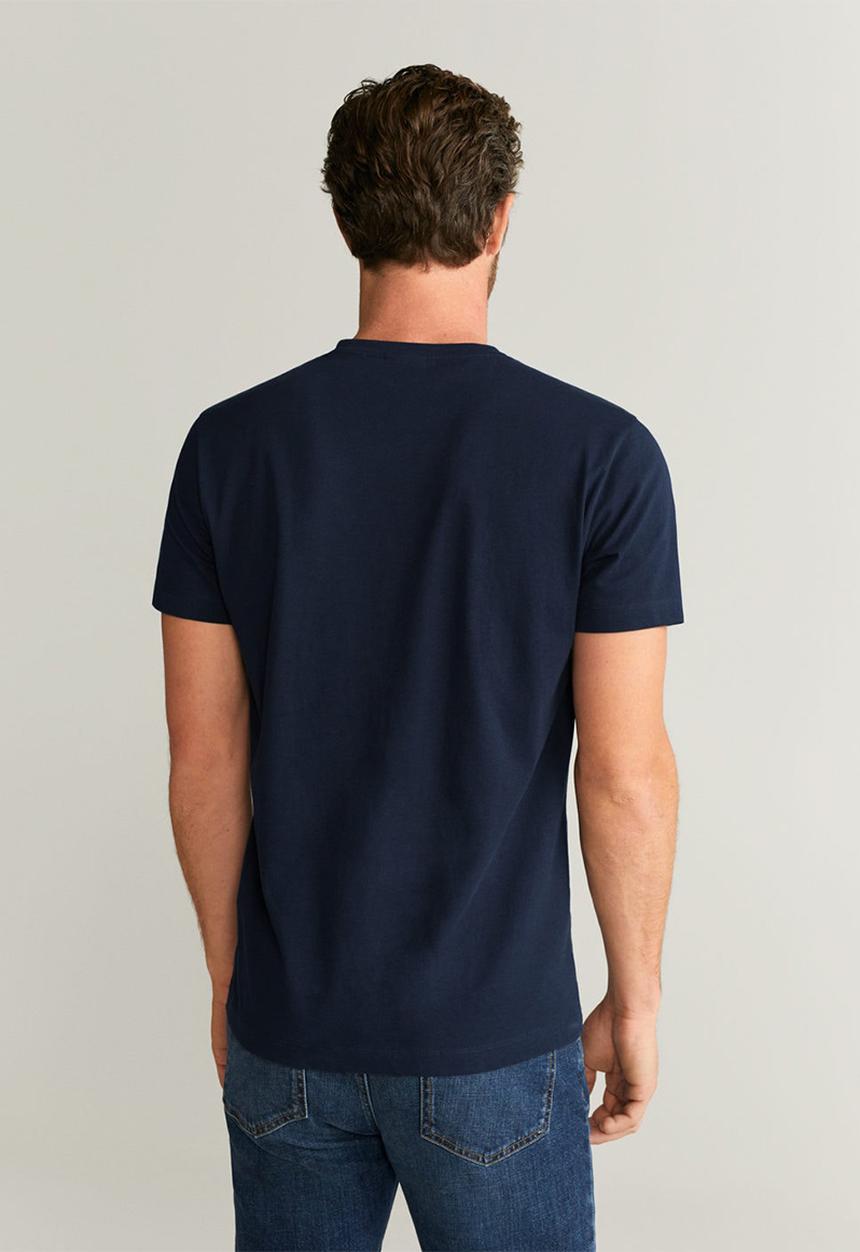 MANGO - Cherlo T-shirt - navy