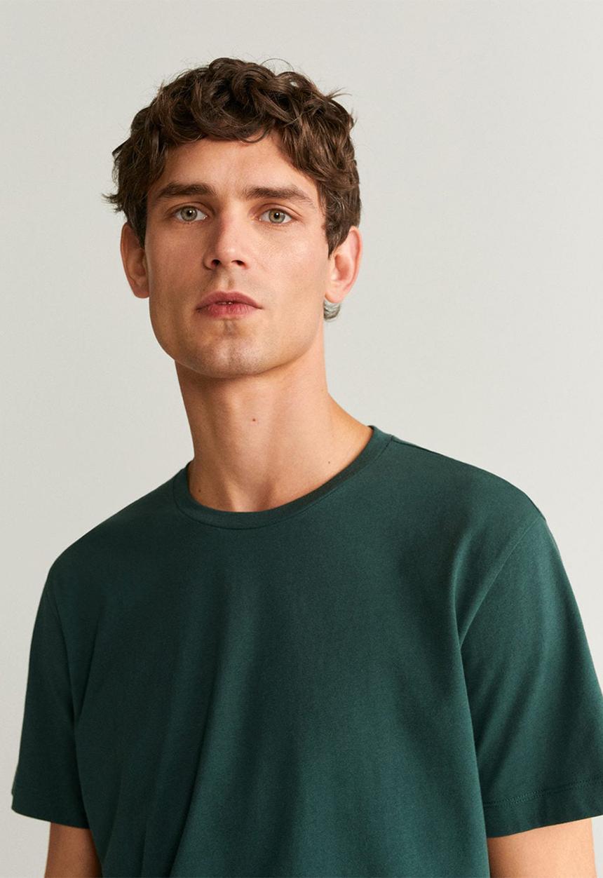 MANGO - Cherlo T-shirt - green