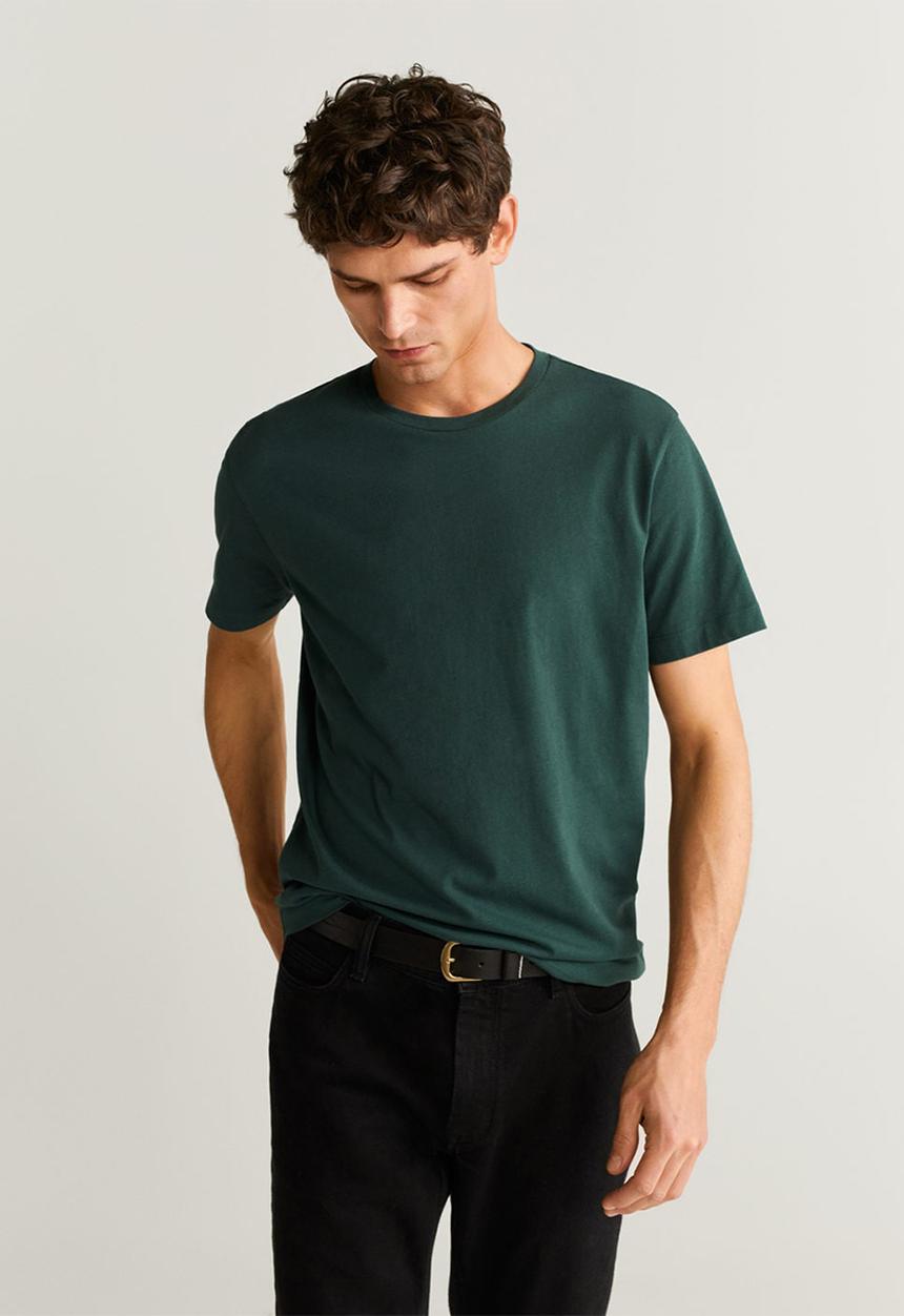 MANGO - Cherlo T-shirt - green