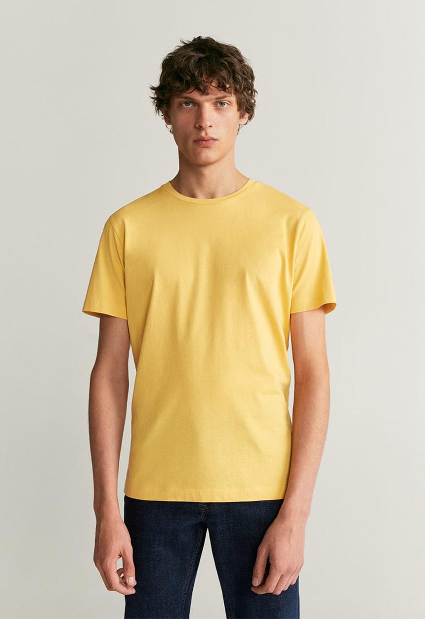MANGO - Cherlo T-shirt - yellow