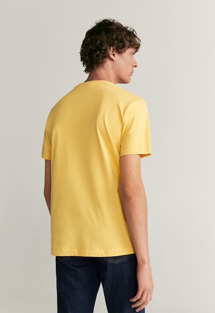 MANGO - Cherlo T-shirt - yellow