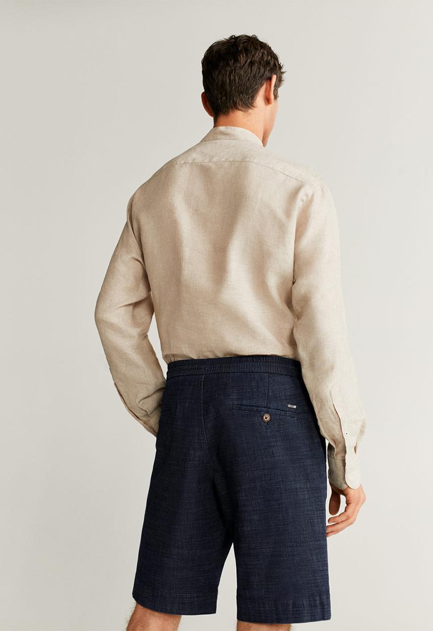MANGO - Gordon bermuda shorts - navy