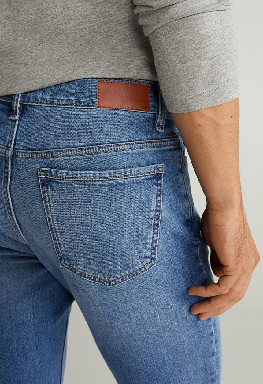 MANGO - Jan  jeans -blue
