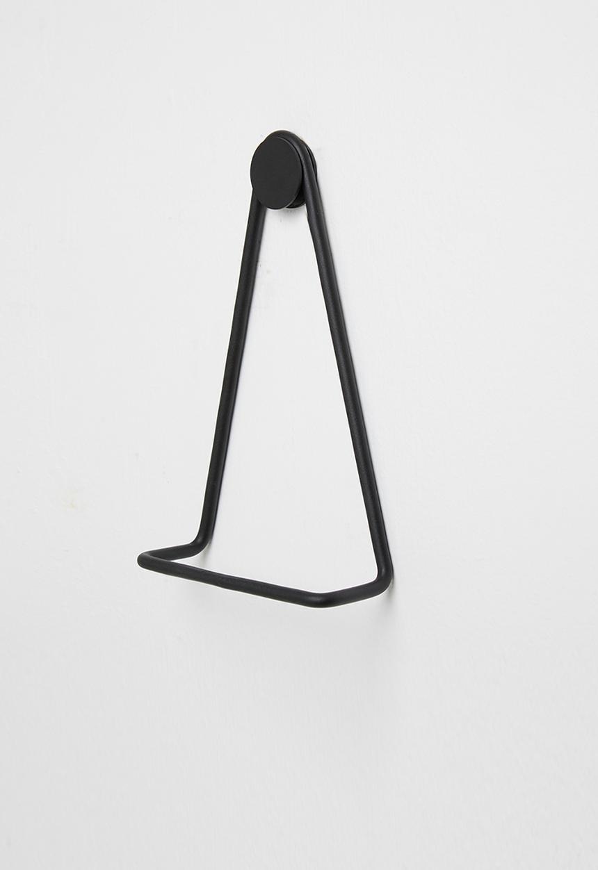 Smart Shelf - Archi towel holder - black