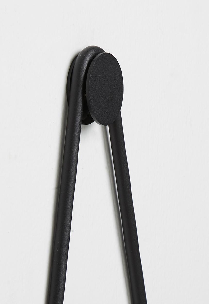 Smart Shelf - Archi towel holder - black