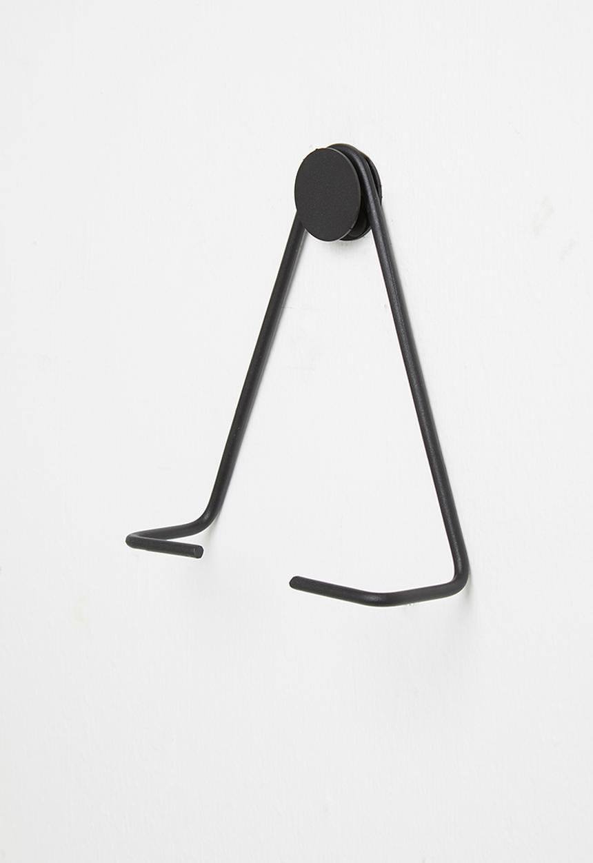 Smart Shelf - Archie toilet roll holder - black